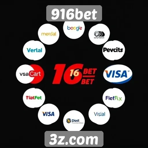 Métodos de pagamento suportados pela 916bet